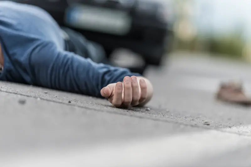 What to do after being hit by a vehicle as a pedestrian.